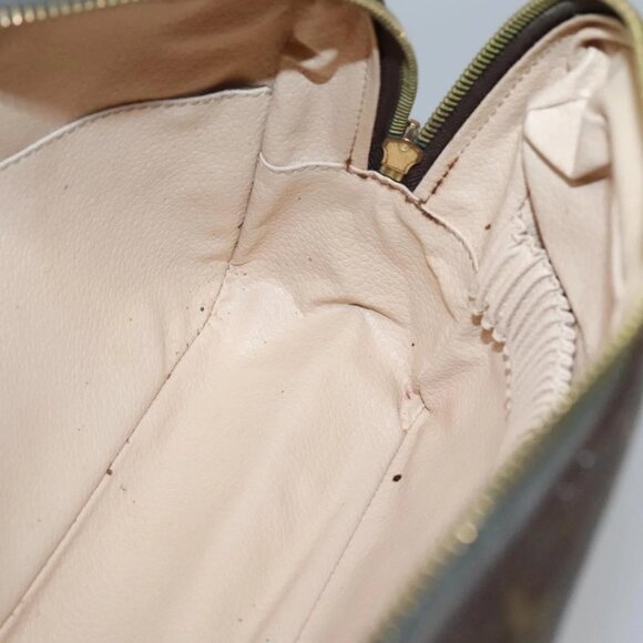 LOUIS VUITTON Monogram Trousse Toilette 28 Clutch Bag M47522 LV Auth gh598 - Picture 12 of 16